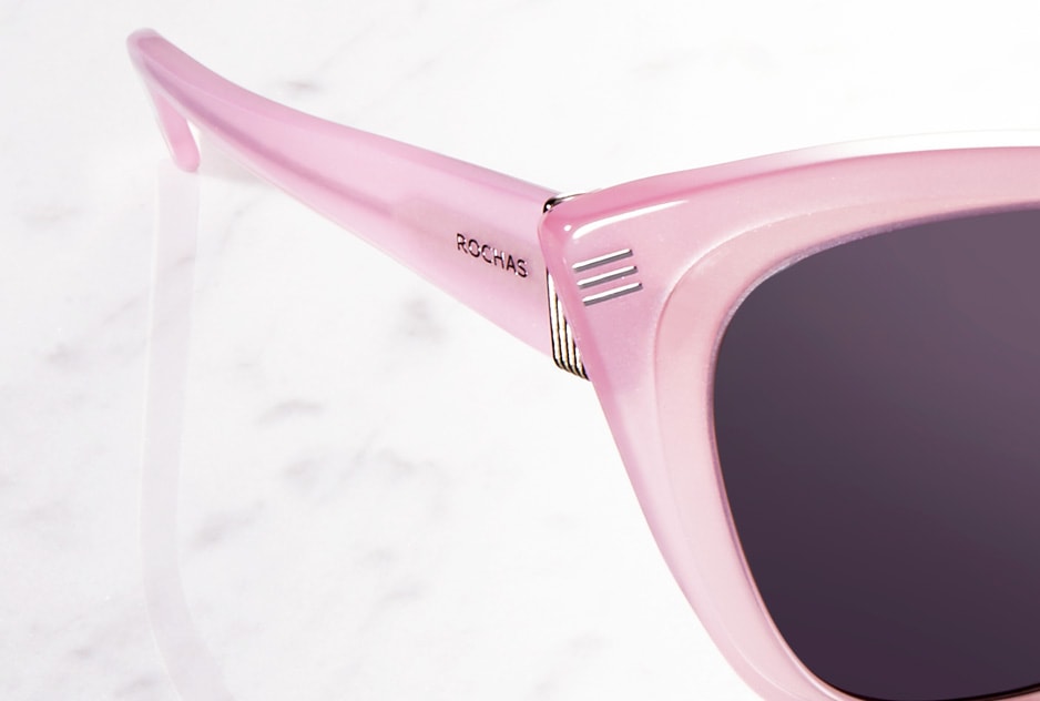 Rochas lunettes de soleil roses collection accessoires 2017